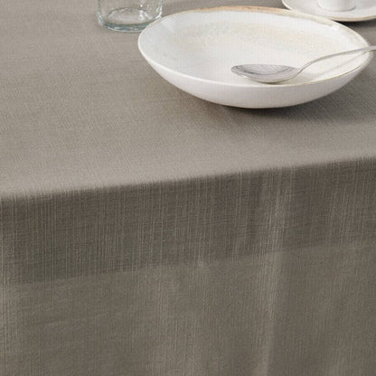 Ivory Hemstitch Tablecloth