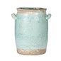Sea Mist Crackle Vase