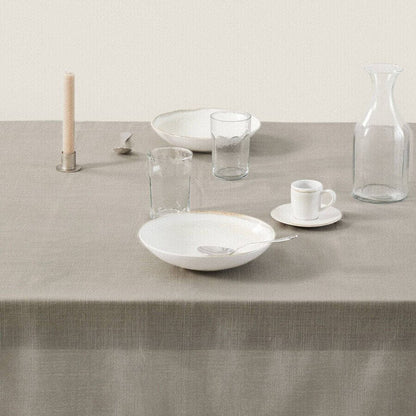 Ivory Hemstitch Tablecloth