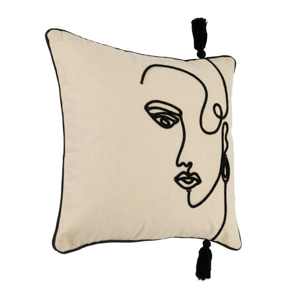Ivory Loom Cushion